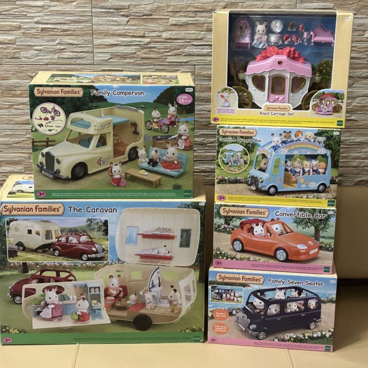 Новые. Автомобили Sylvanian Families