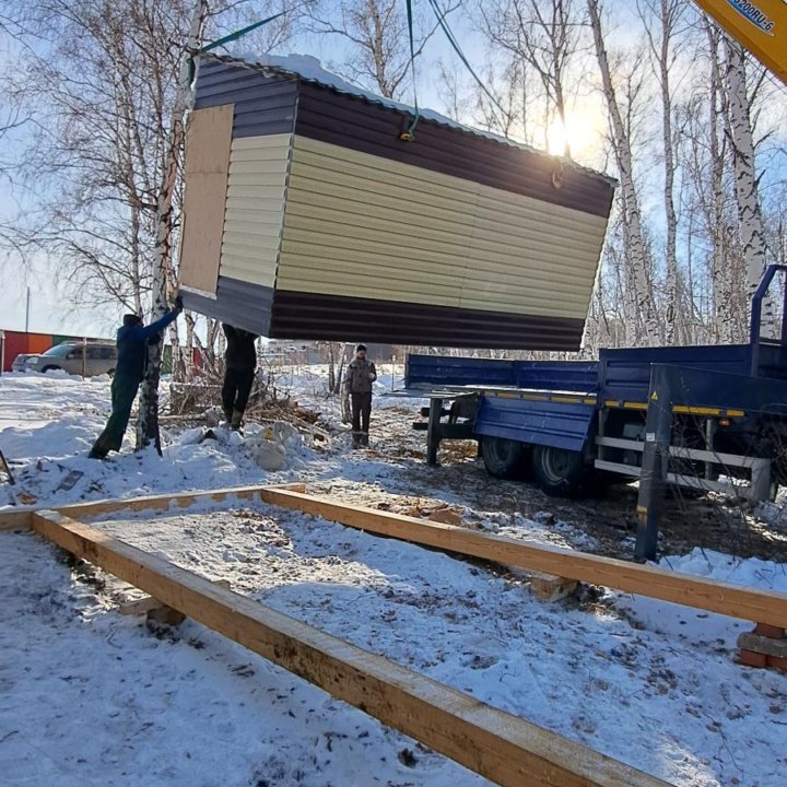 Модульные дома. Дачные . Быстровозводимые дома