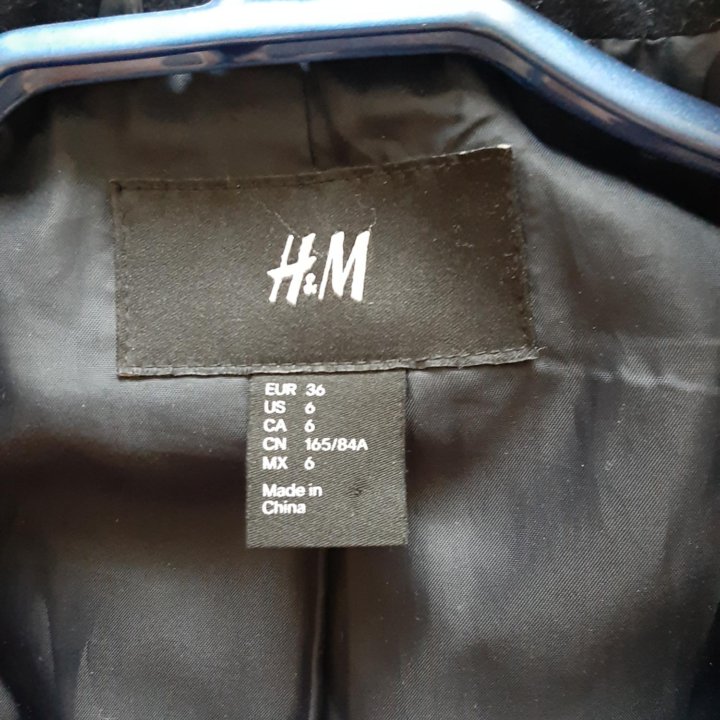 Пальто H&M демисезонное