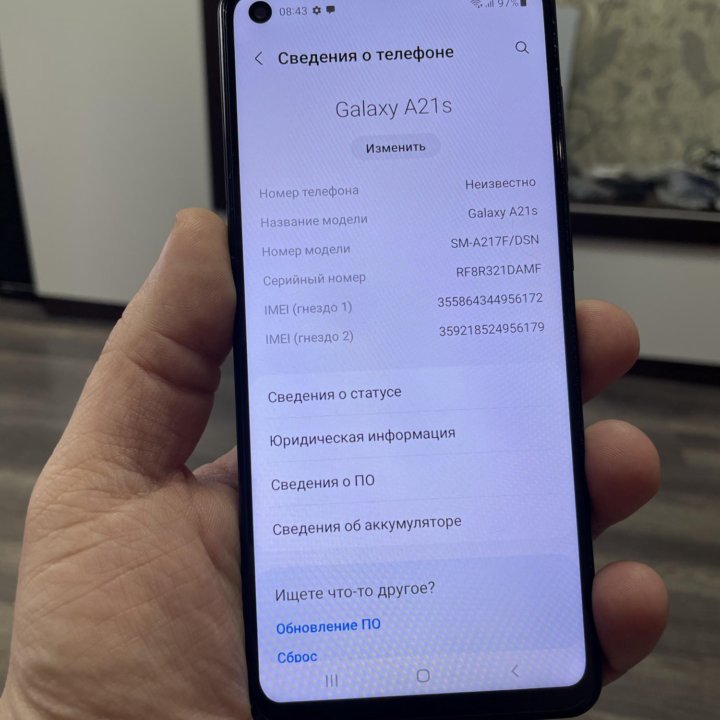 Продам Samsung A21S 3/32Gb