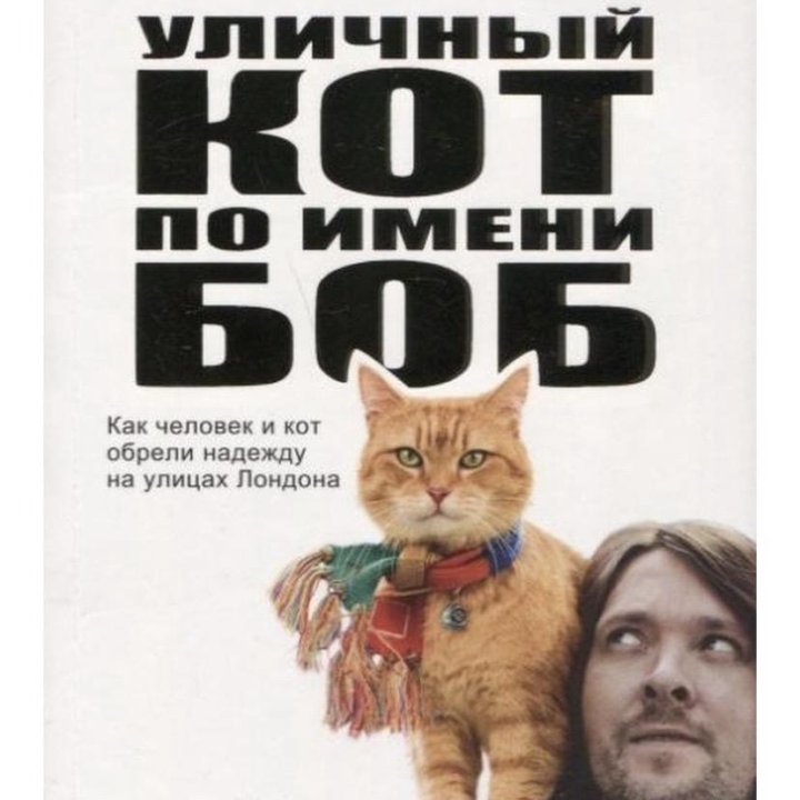 Книга уличный кот по имени Боб