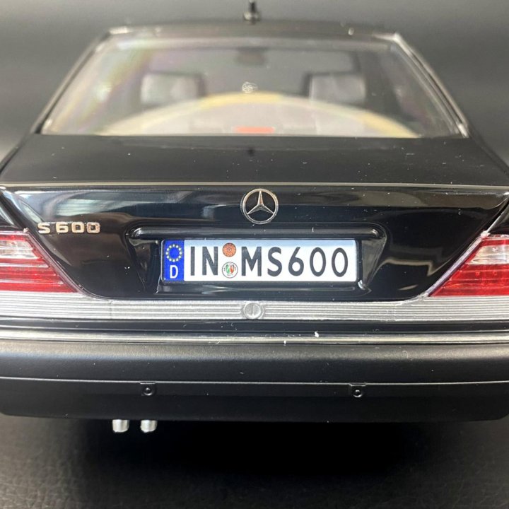 Mercedes-Benz S600 Mission Model масштаб 1/18