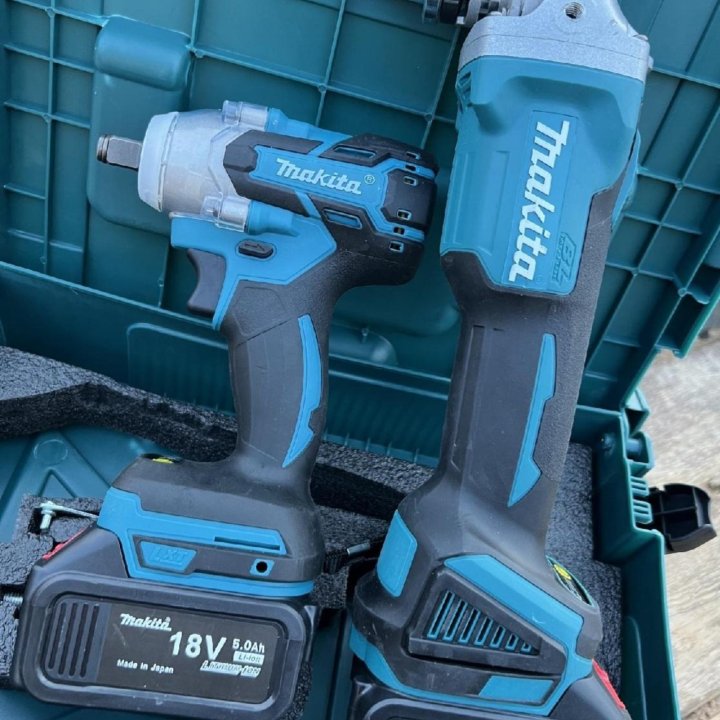 Набор аккумуляторного инструмента Makita 2в1