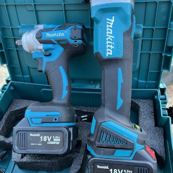 Набор аккумуляторного инструмента Makita 2в1