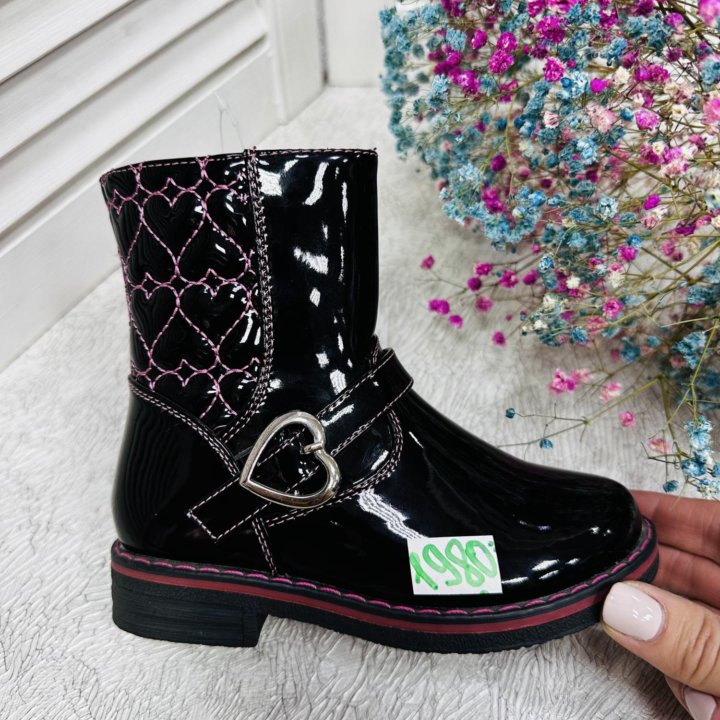 Ботинки демисезонные для девочки 25,27