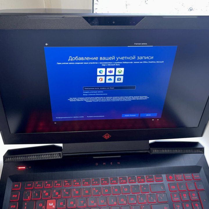 Игровой ноутбук HP omen 17-an040ur