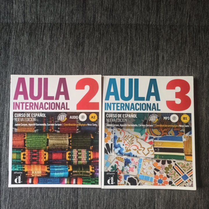 Новый Aula Internacional 1-5 учебники испанского