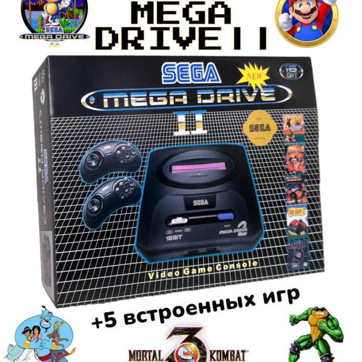 Сега Sega mega drive 2