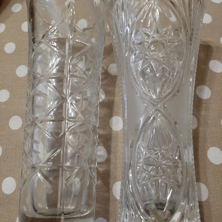 Хрустальные вазы СССР