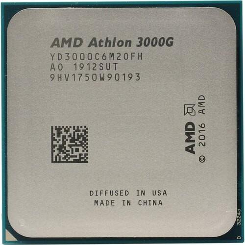 Процессор AMD Athlon 3000g 3500MHz