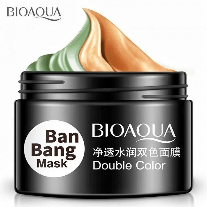 Маска глиняная двухцветная Ban Bang Bioaqua