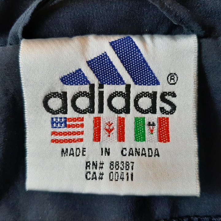 Ветровка мужская Adidas, р. 52-56 (Made in Canada)