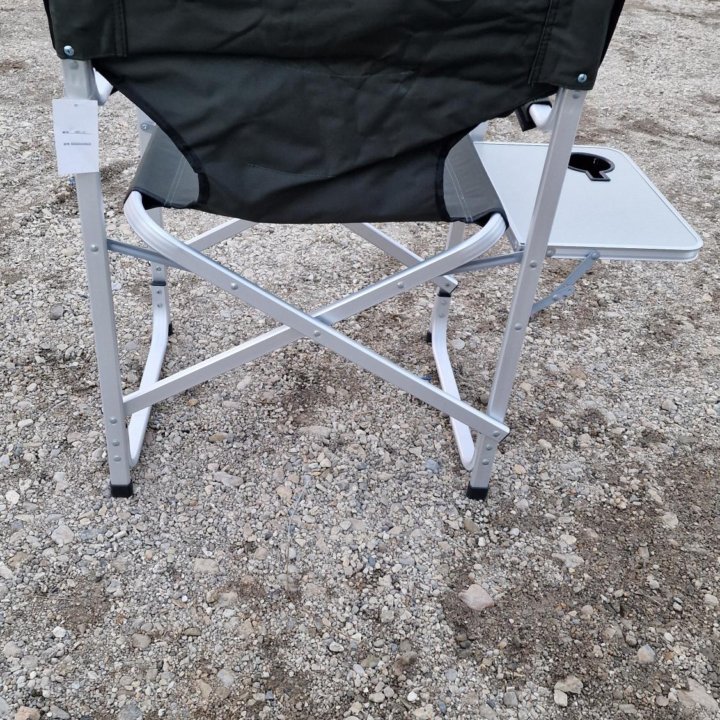 Туристический складной стул со столиком