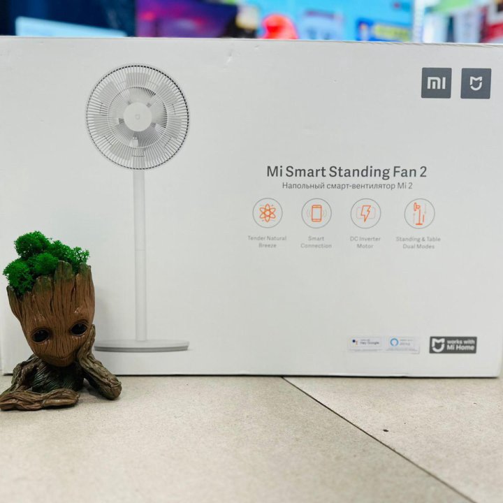 Новый Вентилятор Xiaomi Smart Standing Fan 2