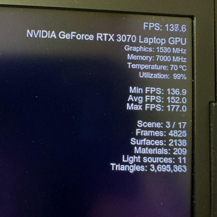 Супер игровой ноутбук 17.3» i7 11800H +8gb RTX3070