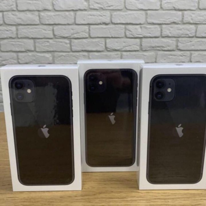 Новый iPhone 11 128Gb Black Оригинал с Доставкой