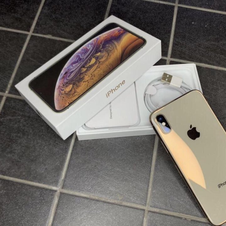 Новый iPhone XS 256Gb Gold Доставка Оригинал