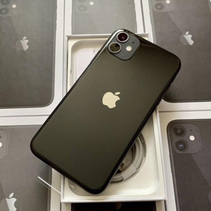 Новый iPhone 11 128Gb Black с Доставкой Оригинал