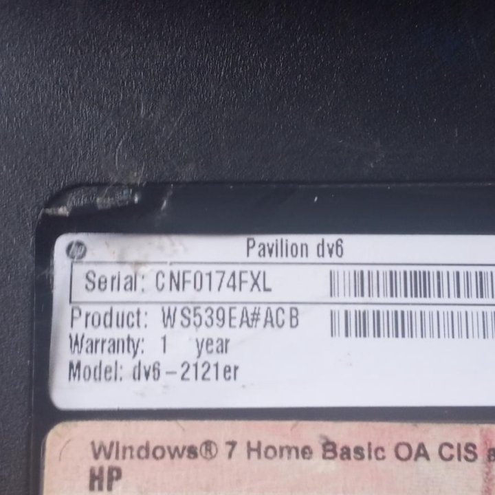 HP DV6 на i5