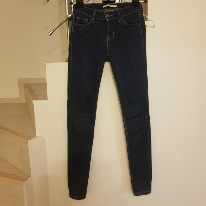 Джинсы super skinny levi's 710