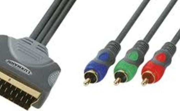 Кабель SCART-Components 3xRCA от LUXMANN