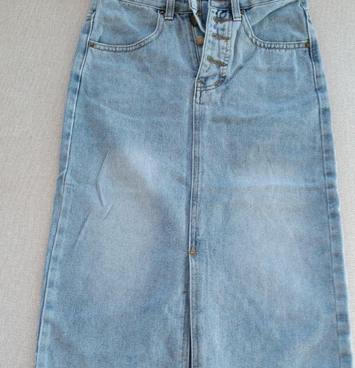 Джинсовая юбка