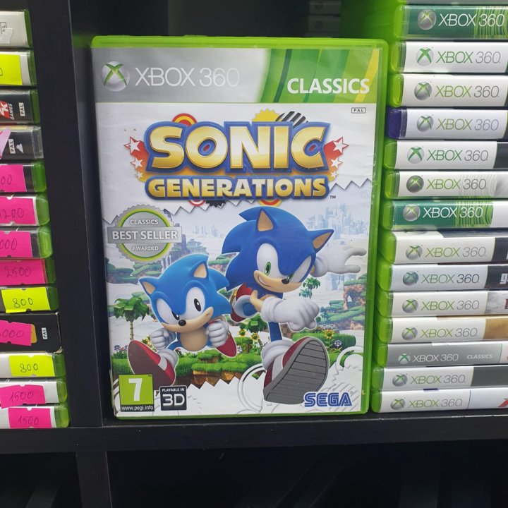 Sonic generations Xbox 360