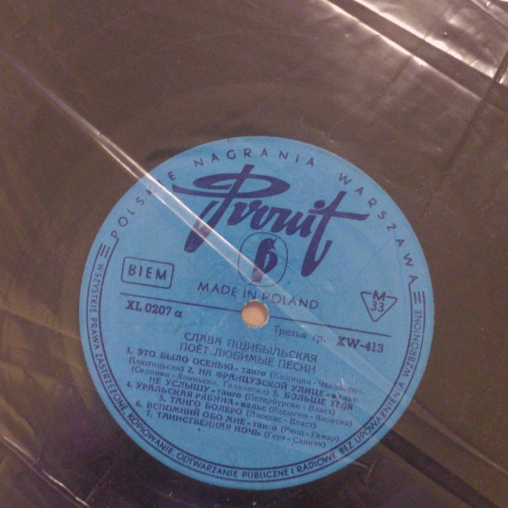 Виниловые пластинки