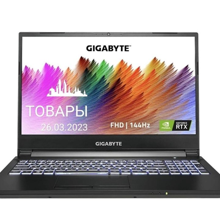 Мощный Игровой ноутбук Gigabyte RTX3060