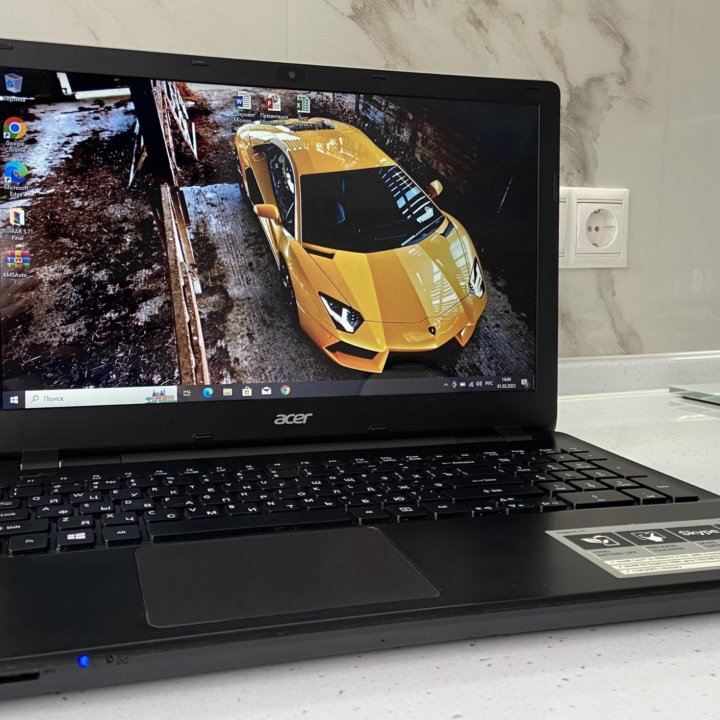 Быстрый Acer Aspire Intel Core i3, SSD 256гб