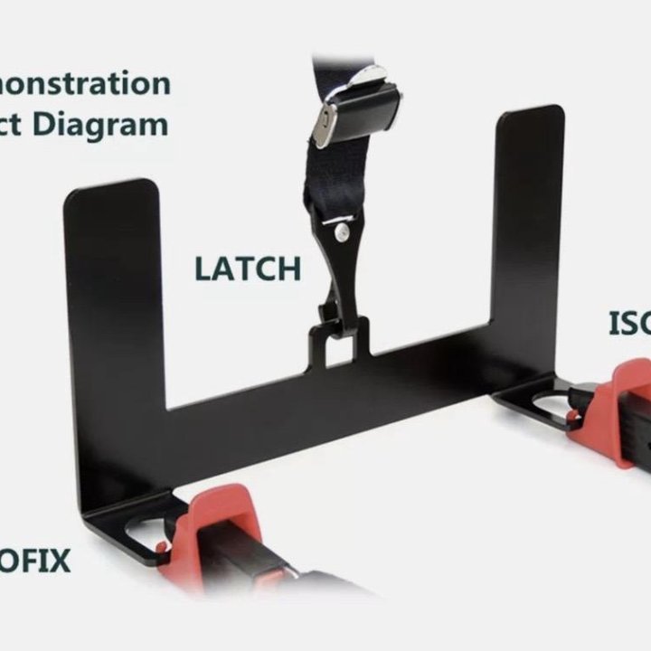 Универсальное крепление isofix нов