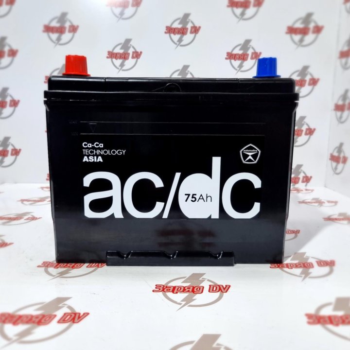 Аккумулятор AC/DC Asia 85D26 L/R 75ач,660А