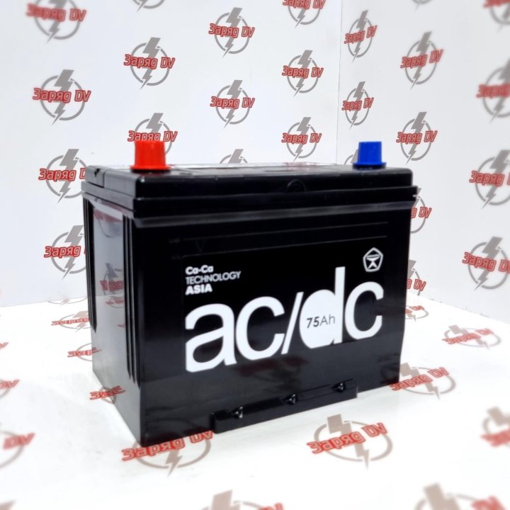 Аккумулятор AC/DC Asia 85D26 L/R 75ач,660А