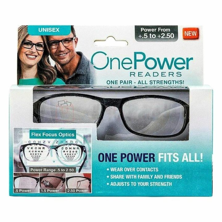 Лупа очки One Power Readers 0.5-2.5D