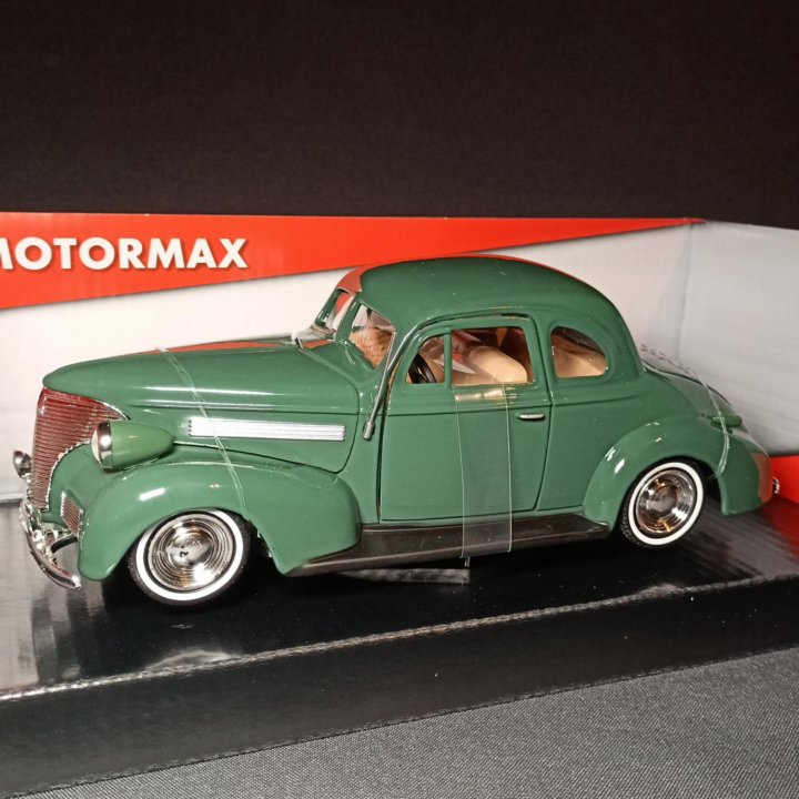 Модель Chevrolet Coupe 1939 Motormax 1:24