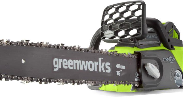 ЦЕПНАЯ ПИЛА АККУМУЛЯТОРНАЯ GREENWORKS GD40CS40