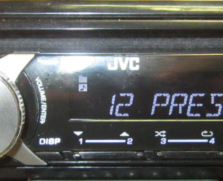 Ресивер JVC некондиция