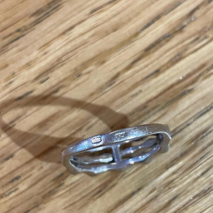 Кольцо серебро 925