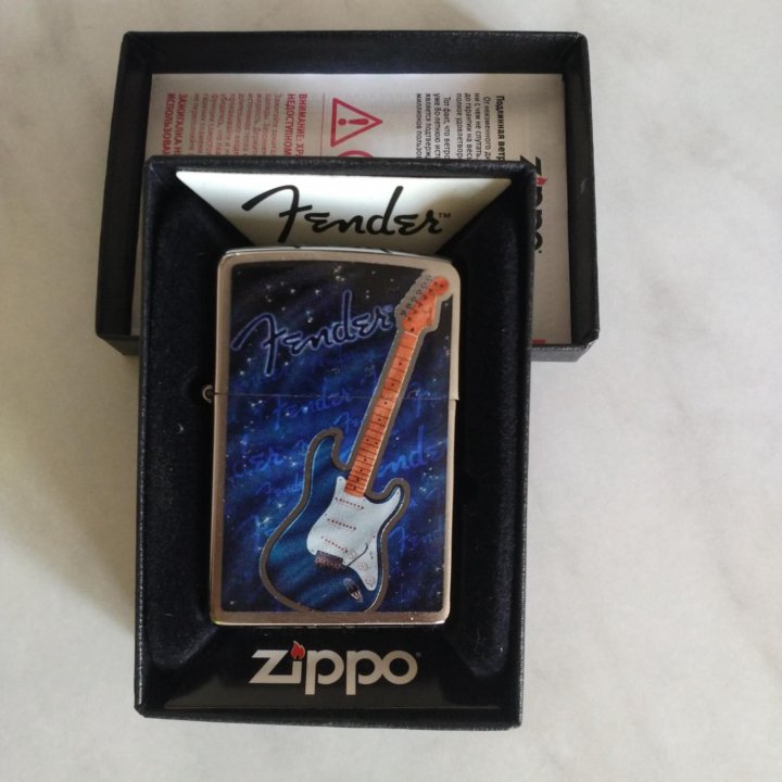 Зажигалка Zippo Fender Guitar