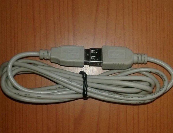 USB удлинитель. 2 метра.