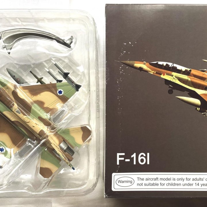 Модель самолета F-16I Sufa (Шторм) 1/72 Новая