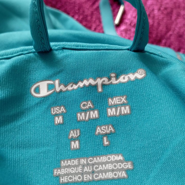 Кофта бирюза Champion. Оригинал,вышлю