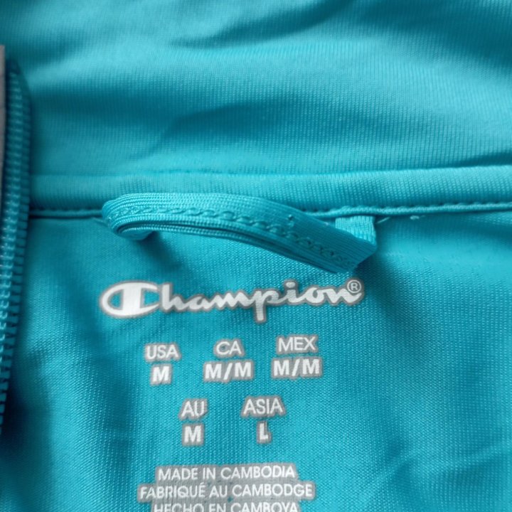 Кофта бирюза Champion. Оригинал,вышлю