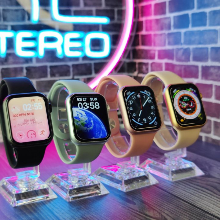 БЕЗрамочные Apple Watch 8 Mini 2023 года!