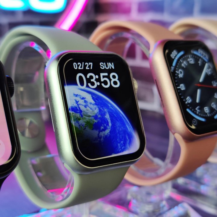 БЕЗрамочные Apple Watch 8 Mini 2023 года!