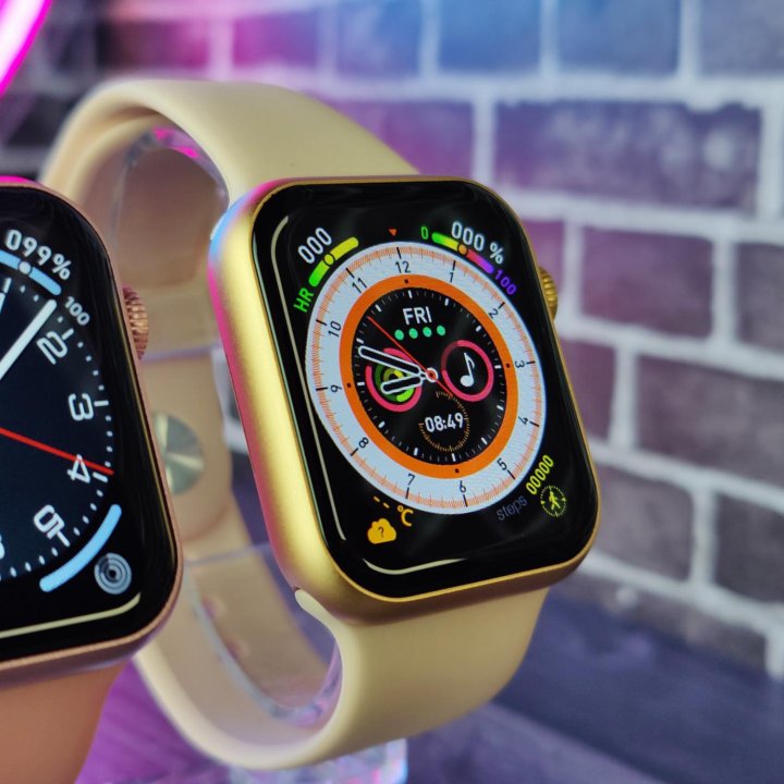 БЕЗрамочные Apple Watch 8 Mini 2023 года!