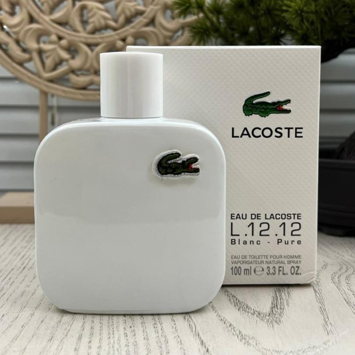 Lacoste Eau De L.12.12 Blanc 100 ml. духи парфюм