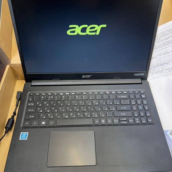 ACER EX215-31, в коробке с чеком, Intel GOLD N5030