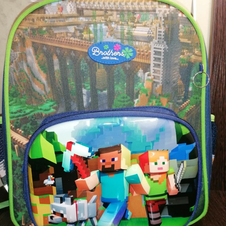 Школьный рюкзак Minecraft