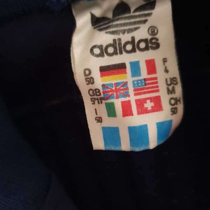 Олимпийка adidas винтаж из 80х originals